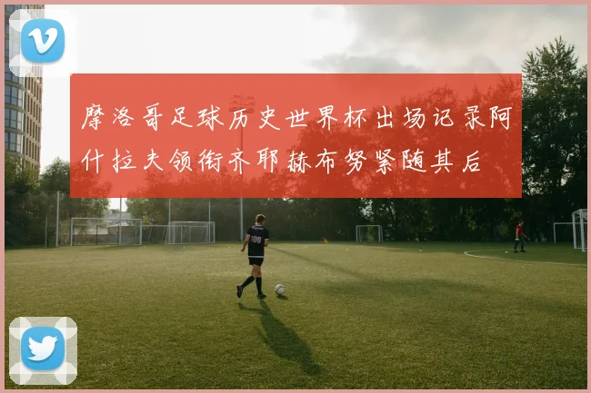 摩洛哥足球历史世界杯出场记录阿什拉夫领衔齐耶赫布努紧随其后